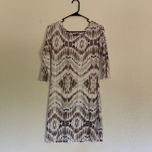 Small Express Mid-length, long sleeved dress.